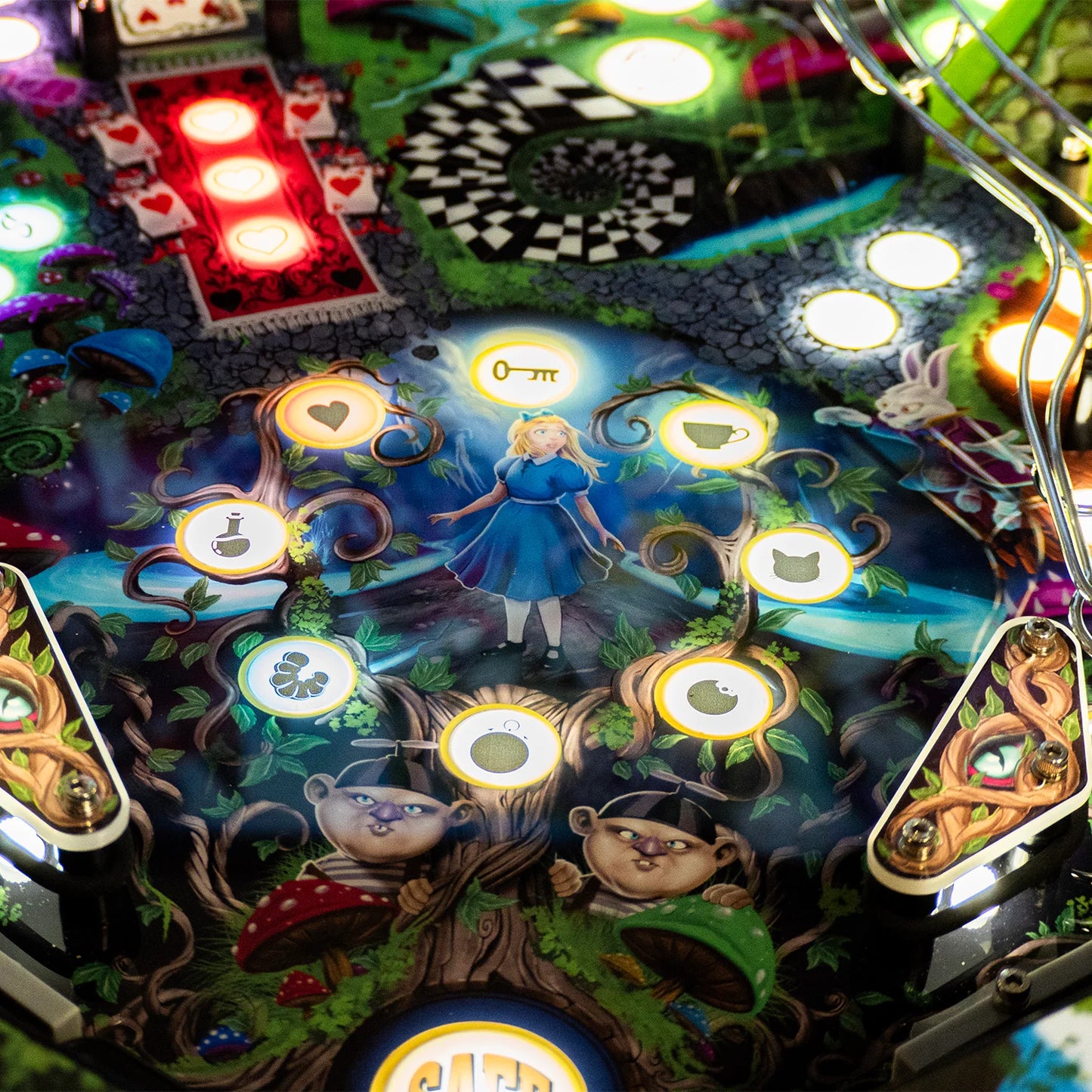 Alice Goes To Wonderland Pinball Machine