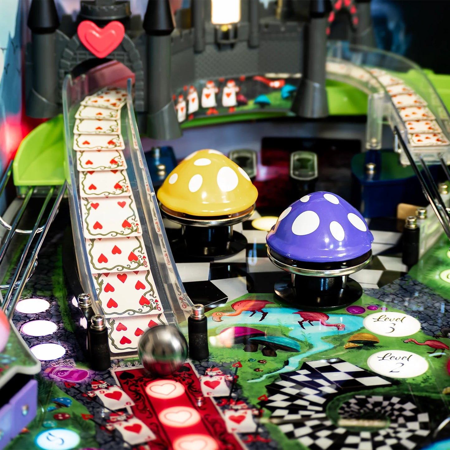Alice Goes To Wonderland Pinball Machine