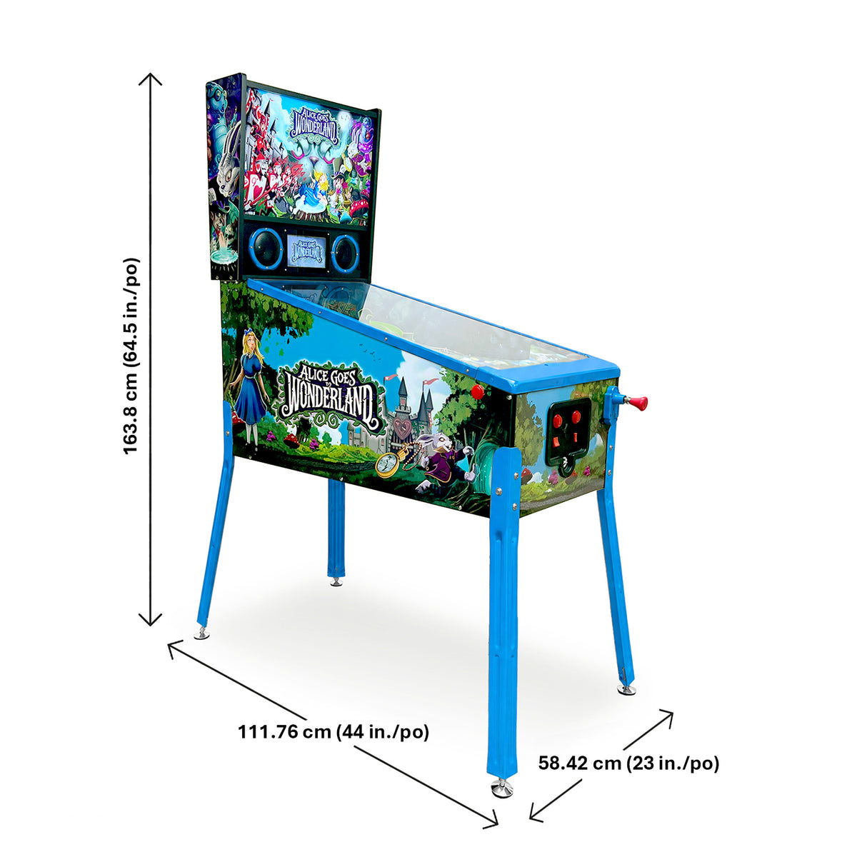 Alice Goes To Wonderland Pinball Machine