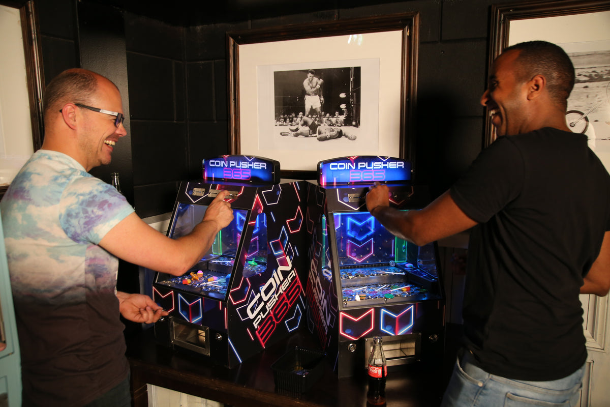 Coin Pusher 365 Tafelmodel Muntenschuiver | Nederlandse Arcade Machine ...