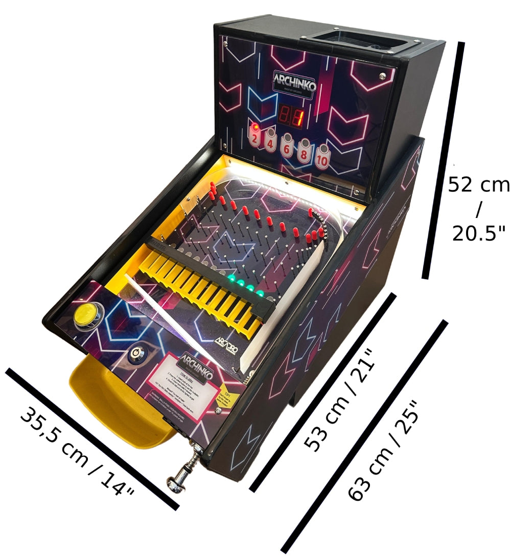 Archinko – Machine d’arcade de table à billes