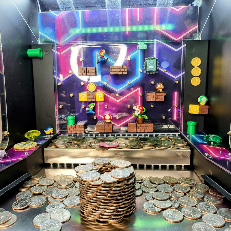 Super Mario Themed Coin Pusher 365