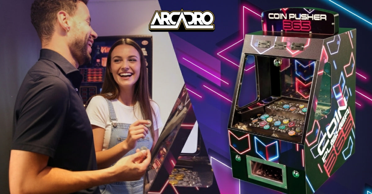 Get your own Coin Pusher Machine for Home Use - Coin Pusher 365 – Arcadro