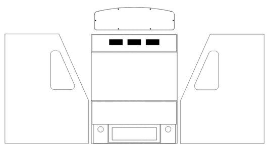 Sticker outlines for the CP365