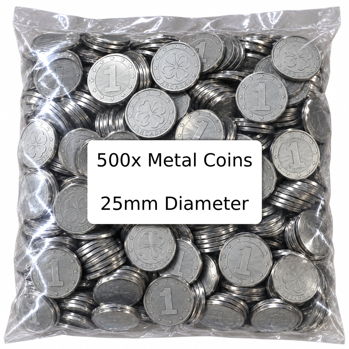PIÈCES DE JEU EN MÉTAL - 500x