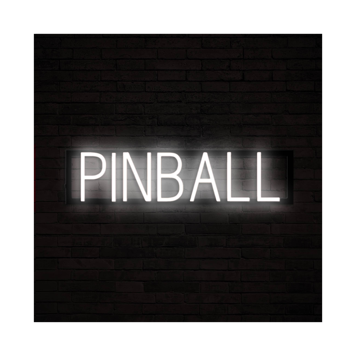 PINBALL Led sign - 62 x 16 cm