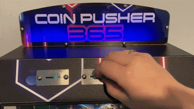 COIN PUSHER 365 TABLETOP ARCADE GAME